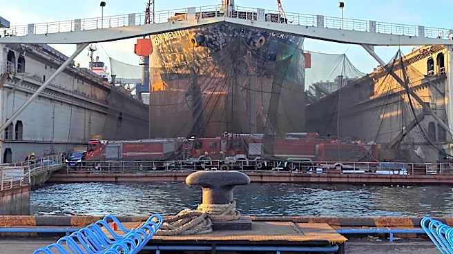 25 dead after cargo ship catches fire in China's port, state media says
