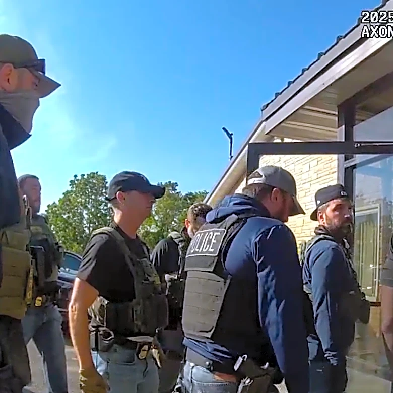 Body camera video offers a rare look inside an immigration raid at a NY factory