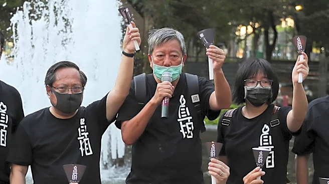 Hong Kong court sentences 3 Tiananmen vigil organizers to prison in national security case