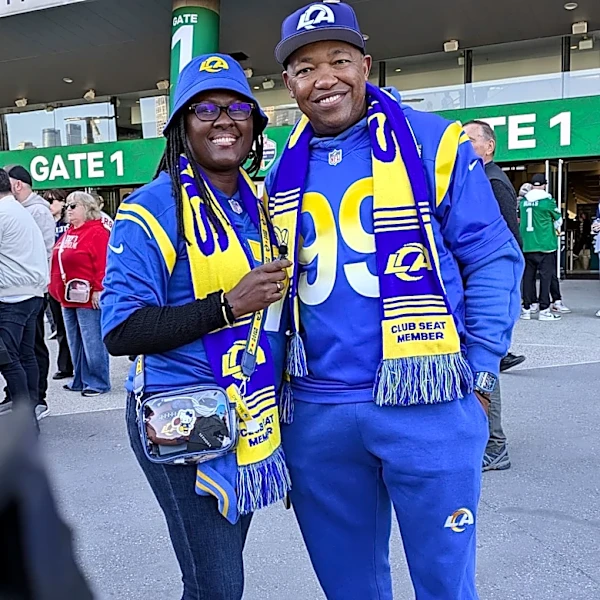 Fans pack Melbourne for the Rams-49ers season opener, the first regular-season NFL game in Australia