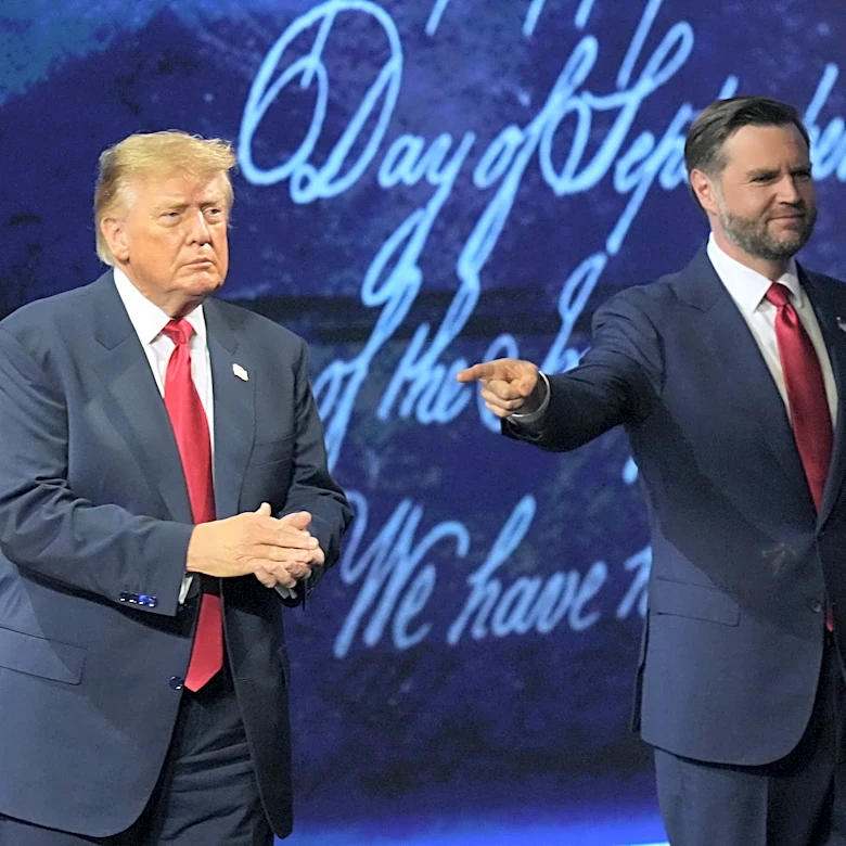 Trump implores Republican convention goers to 'go and vote' as party faces midterm risks