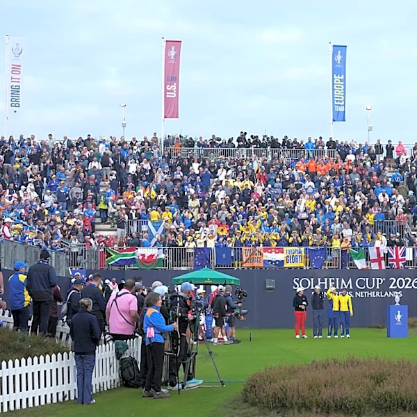 Solheim Cup resumes with Europe and US tied, Korda and Corpuz seeking a 6th straight win