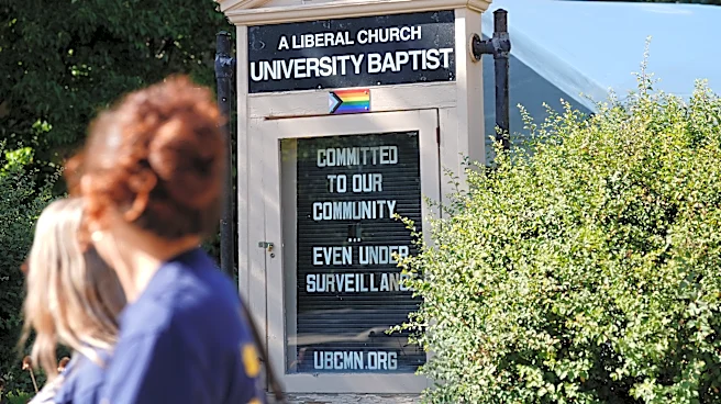 Minnesota churches roiled by legal battle over ICE surveillance and right to protest