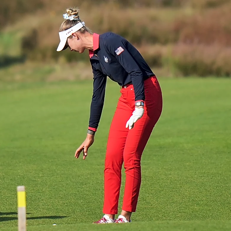 Korda sits out the four-balls and will only play 4 matches at the Solheim Cup. It's a trend