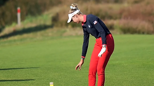 Korda sits out the four-balls and will only play 4 matches at the Solheim Cup. It's a trend