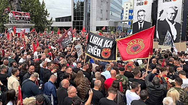 Kosovo protesters rally in support of ex-president ahead of war crimes trial verdict