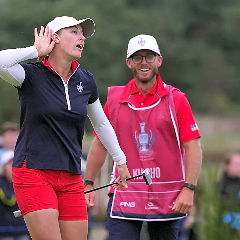 Two huge putts from Kupcho gives US renewed hope in Solheim Cup