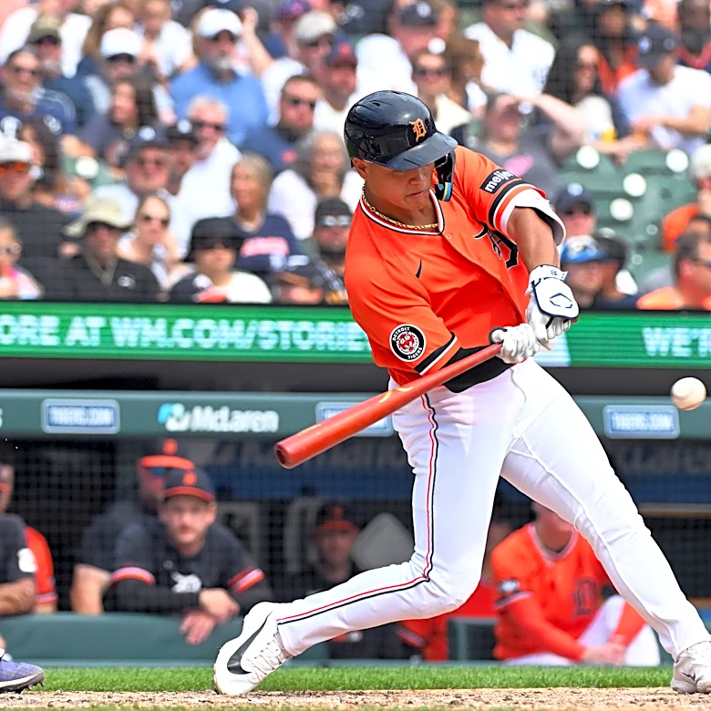 Hao-Yu Lee doubles and triples in 7-run 8th as Tigers rally past Rockies 11-7