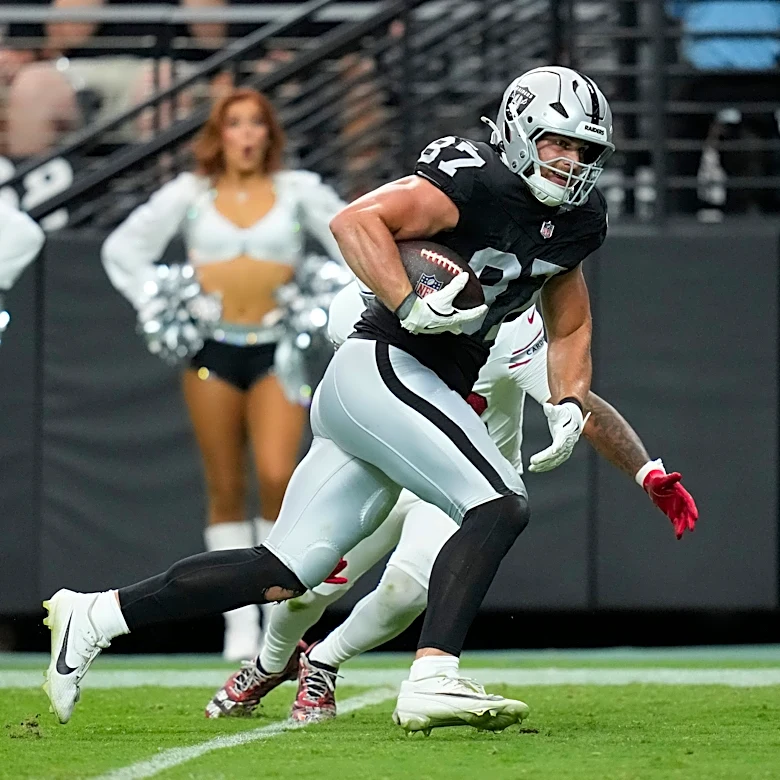 Raiders sign tight end Michael Mayer to a 3-year, $45M contract extension, AP source says