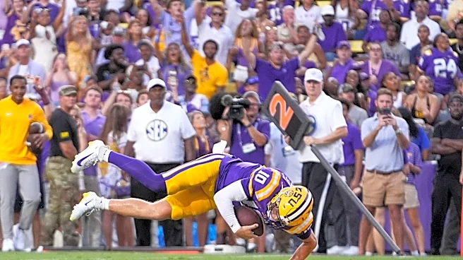 No. 8 LSU and QB Sam Leavitt overcome a rash of turnovers in a 45-14 victory over Louisiana Tech