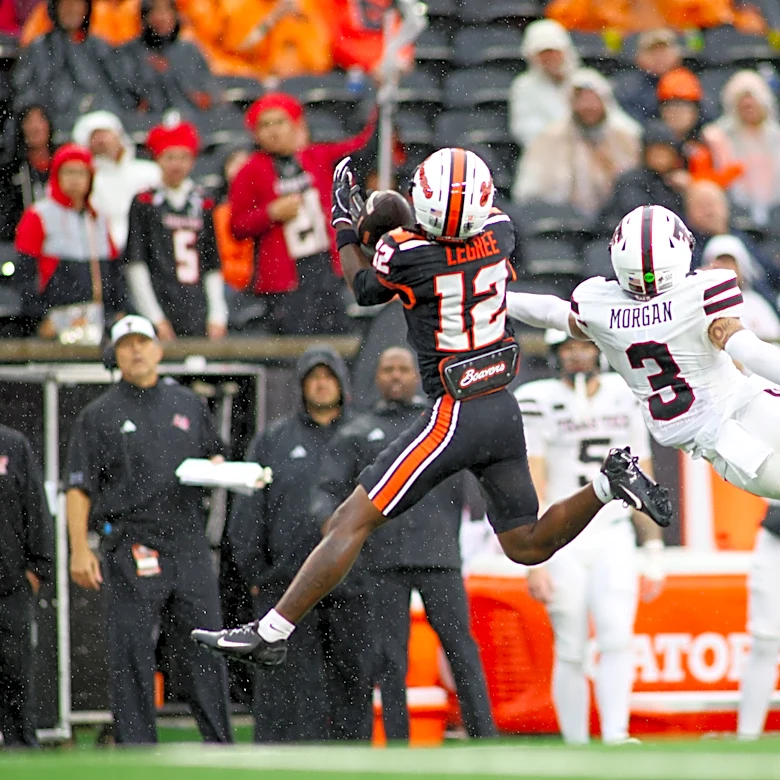 Hammond throws the go-ahead touchdown and No. 13 Texas Tech downs Oregon State 35-24