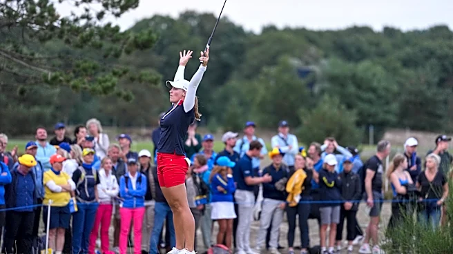 Solheim Cup finale: Europe and US locked at 8-8 ahead of Sunday's singles