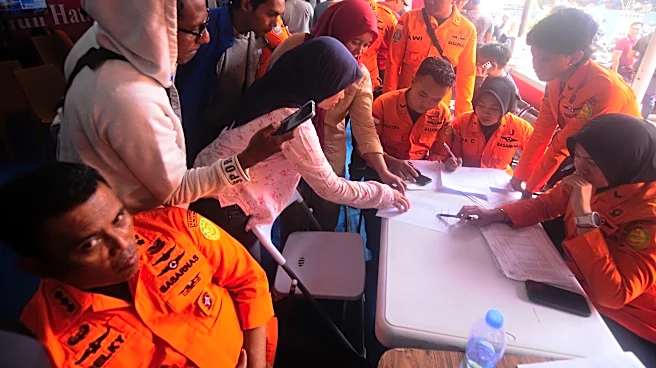 Search underway for about 130 people missing after Indonesian passenger ship overturns