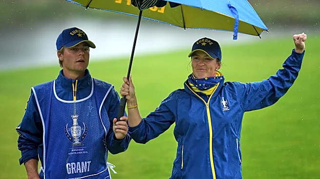 Solheim Cup finale: Team Europe makes fast start in bid to reclaim trophy from US as rain eases