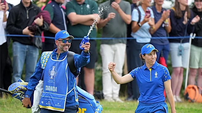 Team Europe reclaims the Solheim Cup from the United States