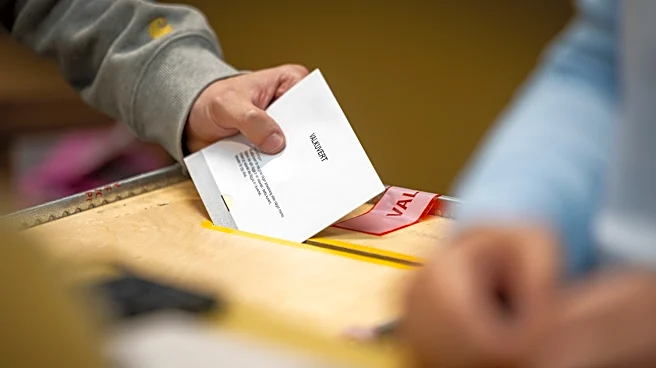 Exit polls show left-wing opposition ahead in Swedish vote, projected to win majority
