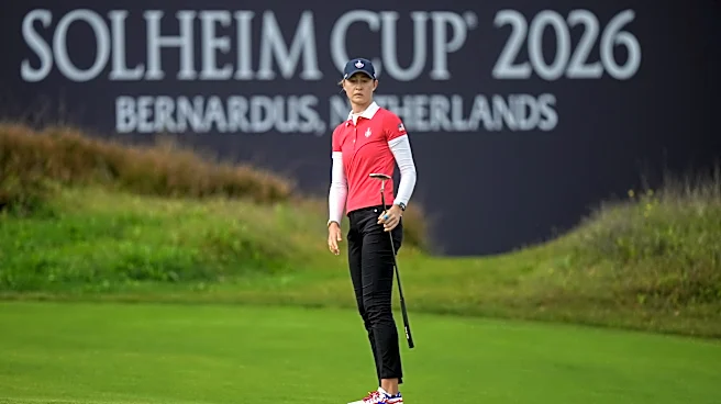 Team captain Angela Stanford rues missed putts by Americans and slow greens at the Solheim Cup