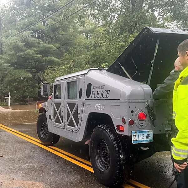 Drenching rains bring flash flooding across coastal Connecticut, New York and New Jersey