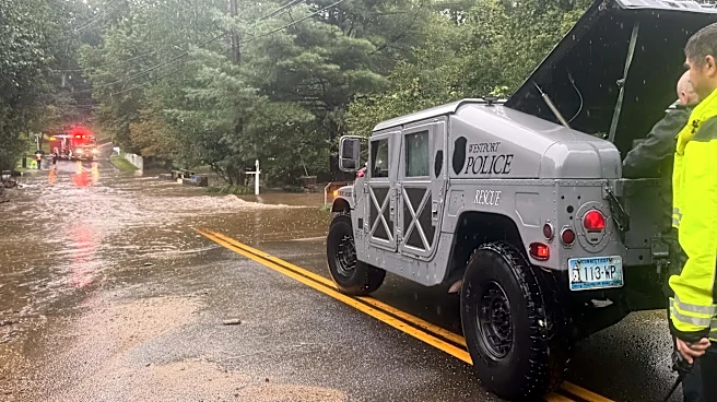Drenching rains bring flash flooding across coastal Connecticut, New York and New Jersey