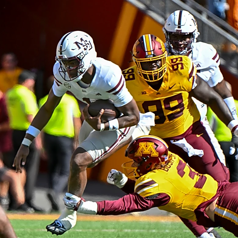 Kamario Taylor is blossoming for Mississippi State. A daunting SEC schedule awaits the sophomore QB