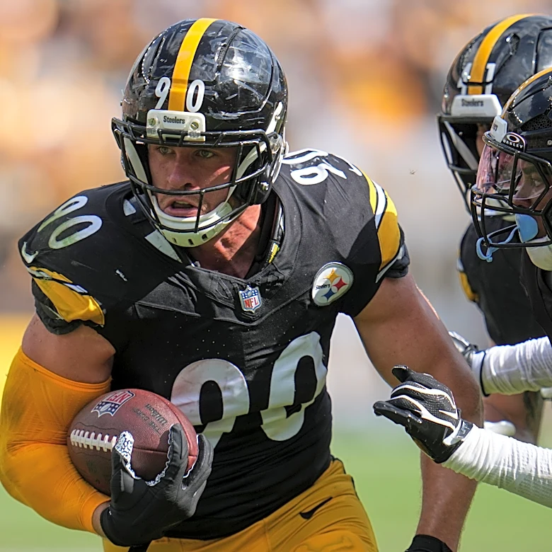T.J. Watt's late pick-6 pushes sluggish Steelers past injury-laden Falcons 20-13