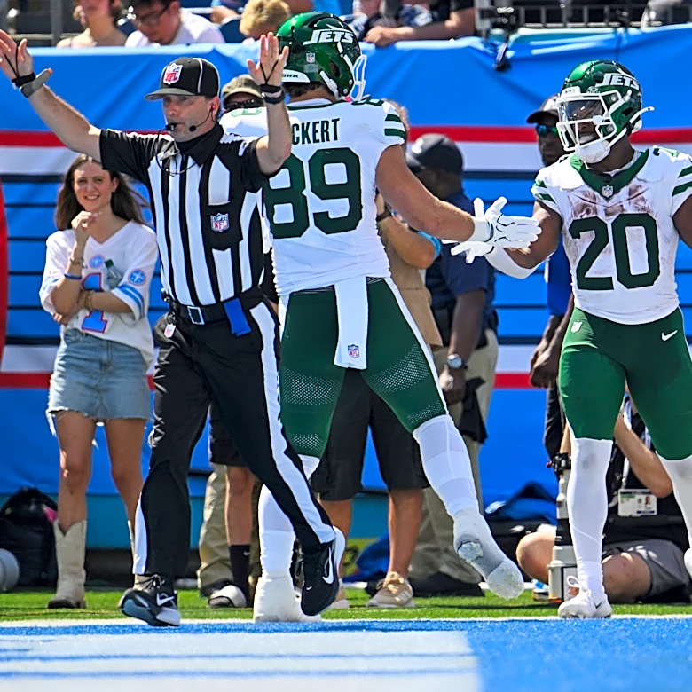 Breece Hall powers Jets past Titans 23-10 in a dominant season opener against their former coach