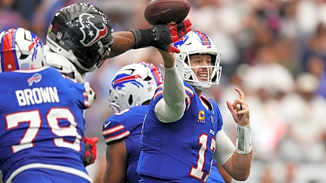 Josh Allen connects with Joshua Palmer for a late TD and Bills beat Texans 36-31 in wild opener