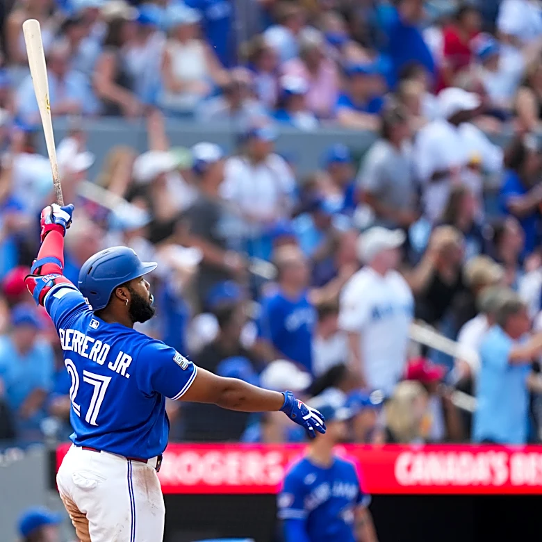 Guerrero has four hits, including first HR at home, as Blue Jays thump Orioles 8-1