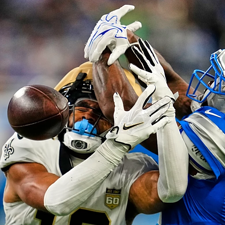 Lions escape with 31-30 win over Saints in OT after Kellen Moore chooses to go for 2 and the win