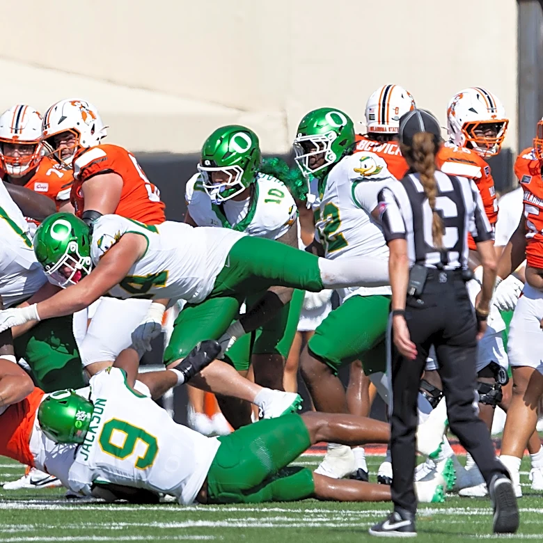 Texas takes No. 1 in the AP Top 25, Oregon falls and Michigan returns