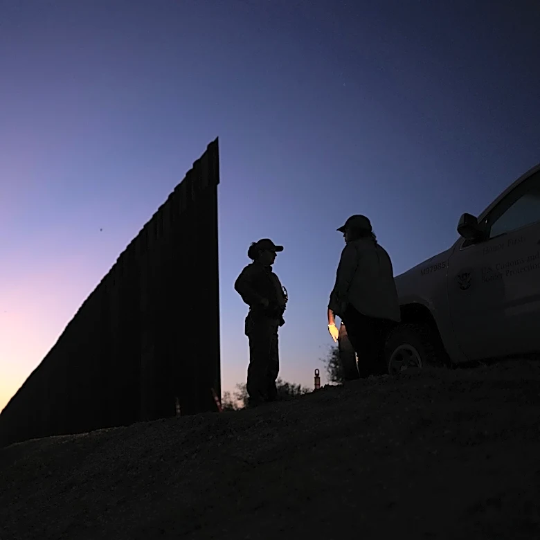 PHOTO ESSAY: Border wall cuts through wildlife refuge