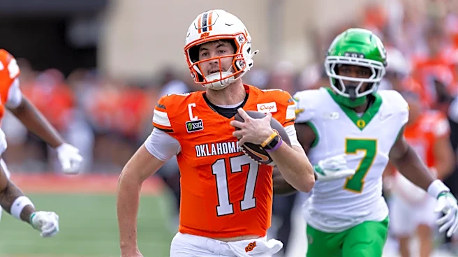 AP Player of the Week: Oklahoma State QB Drew Mestemaker beat Oregon with his arm and legs