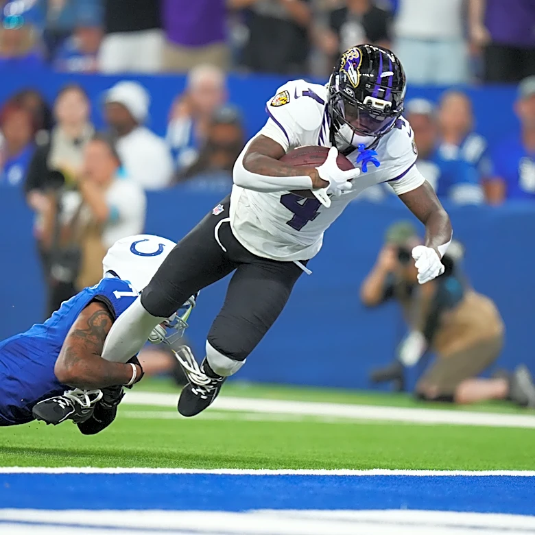 Colts' revamped defense delivers another bad opening-day performance in 41-23 loss to Ravens
