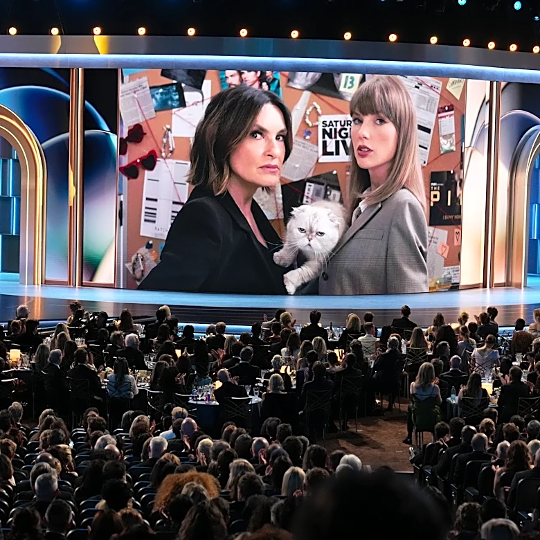 Emmy Awards highlights: Mariska Hargitay sings, Taylor Swift jokes in a skit and 'Buffy' alum unite