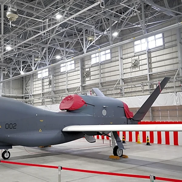 Japan loses contact with a surveillance drone off the country's northwestern coast