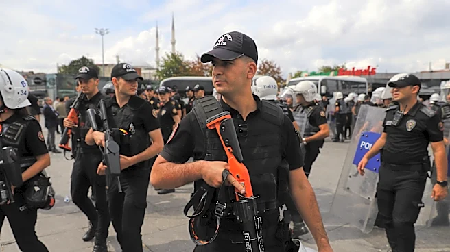Police detain dozens at an Istanbul courthouse protest over LGBTQ+ crackdown