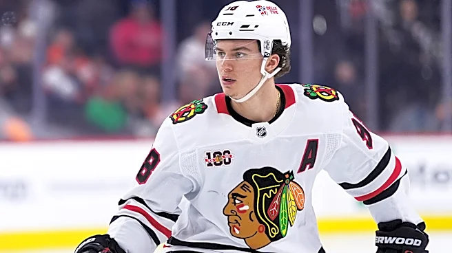 Blackhawks center Connor Bedard becomes second-youngest captain in franchise history