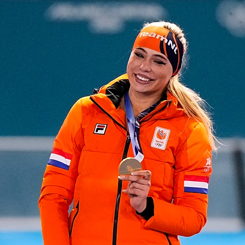 Olympic speedskating star Jutta Leerdam says she won't race this season