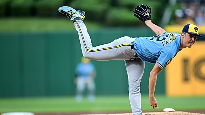 Misiorowski tosses 5 shutout innings as Brewers top Pirates 5-1 to move to brink of NL Central title