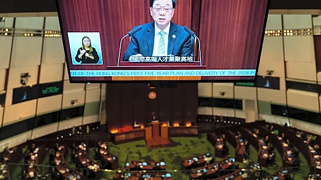 Hong Kong unveils first 5-year plan to broaden the city's identity beyond finance