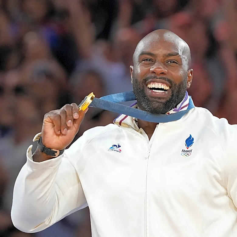 French judo star Teddy Riner is aiming for one last Olympic gold in Los Angeles