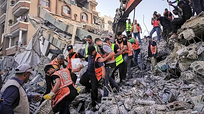 Building damaged by strikes collapses in Gaza, killing 21 as perilous living conditions persist