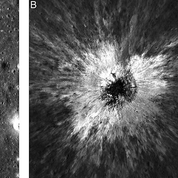 NASA spacecraft discovers a huge new crater on the moon