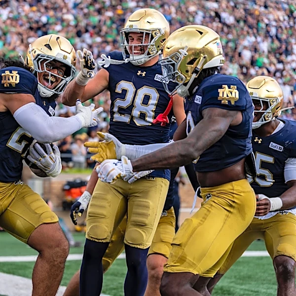 From walk-on to starter, Luke Talich's leap of faith pays off for him and No. 3 Notre Dame