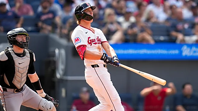 Petey Halpin's 3-run homer propels Guardians past White Sox and into 1st place in AL Central