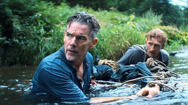 Movie Review: Ethan Hawke leads a tense, Depression-era thriller in ‘The Weight’