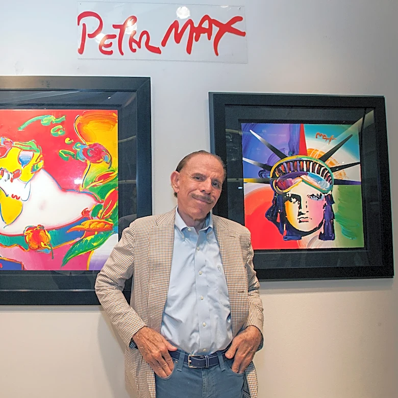 The psychedelic pop artist Peter Max has died at 88, his son says