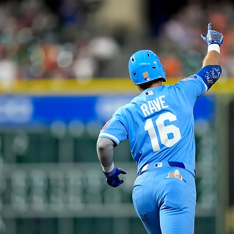 Rave and Massey homer as Royals beat Astros 5-2, dropping Houston into first-place tie with Texas
