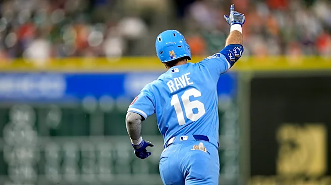 Rave and Massey homer as Royals beat Astros 5-2, dropping Houston into first-place tie with Texas