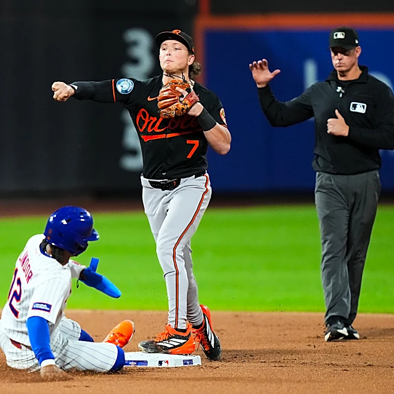Orioles place 2B Jackson Holliday on injured list with left wrist inflammation